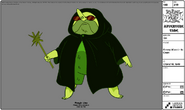 Modelsheet grassywizard incloak