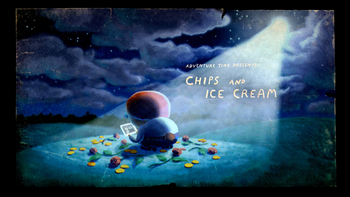 Titlecard S6E34 chipsandicecream