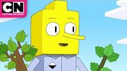 Adventure Time Lemongrab Tries To Plant A Tree In Minecraft Cartoon Network