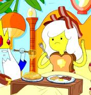 S3e4 Breakfast Princess angry at Ice King