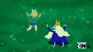 Fionna as seen in Ice King's imagination zone