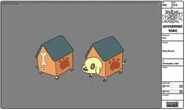 Modelsheet doghouse