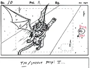 Normal Man storyboard panel