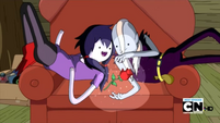 S3e3 Marceline and Ash on chair 2