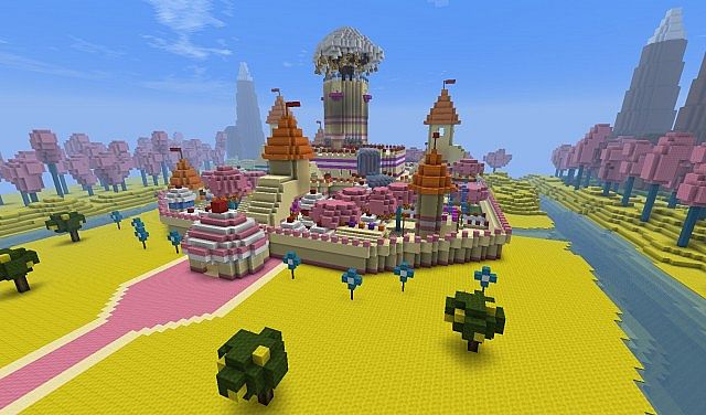 candy castle minecraft