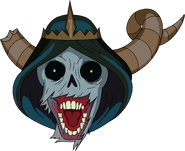 Lich Head with Rims