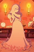 Princess Bubblegum statue seen in "Together Again"