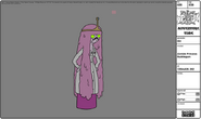 Princess Bubblegum as a zombie