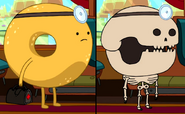 Donut Doctor, before and after his "murder"