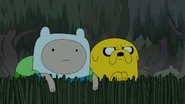 S4e23 Finn and Jake spying