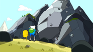 Jake and Finn come upon an avalanche