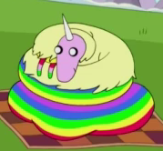 Pregnant Lady Rainicorn in the preview for "Up a Tree"