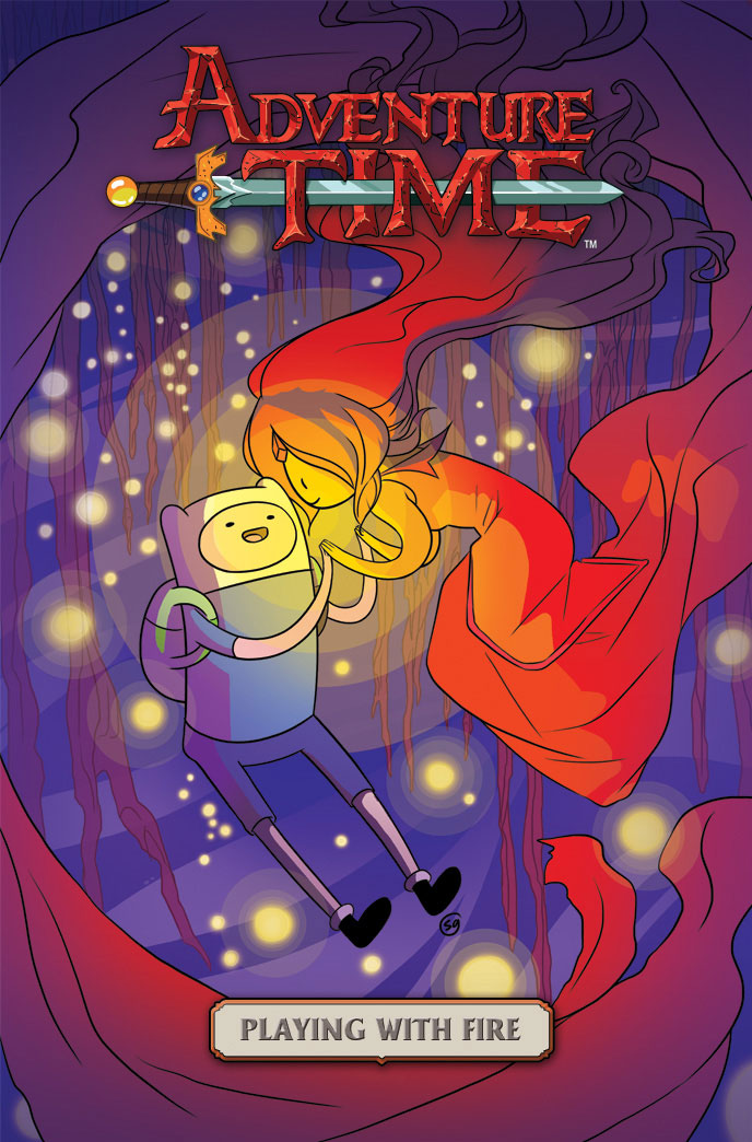 adventure time finn and flame princess comic