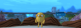 Jake in Fusionfall Retrobution