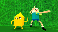 S2e16 Finn and Jake ready to fight