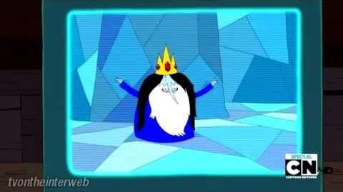 Adventure Time - Holly Jolly Secrets - Ice King Sings "Daddy, Why Did You Eat My Fries"