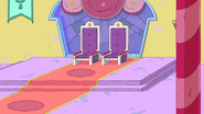 King Worm dream Candy Castle background