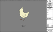 Modelsheet chicken