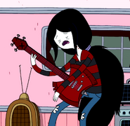 S2e1 Marceline playing bass