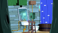 S4e2 BMO looking in mirror