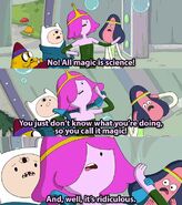 Princess Bubblegum's "All magic is science" quote