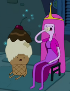 S2e24 princess bubblegum eating ice cream