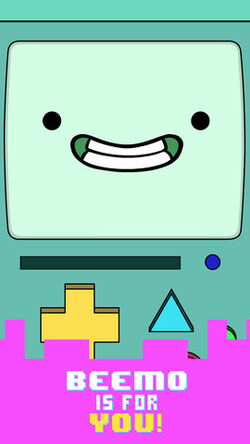 adventure time beemo iphone wallpaper