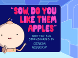 Sow, Do You Like Them Apples