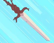 Finn's root sword