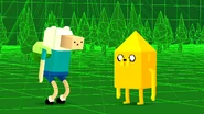 Finn and Jake in 3D