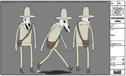 Modelsheet death