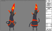 Flame person #8