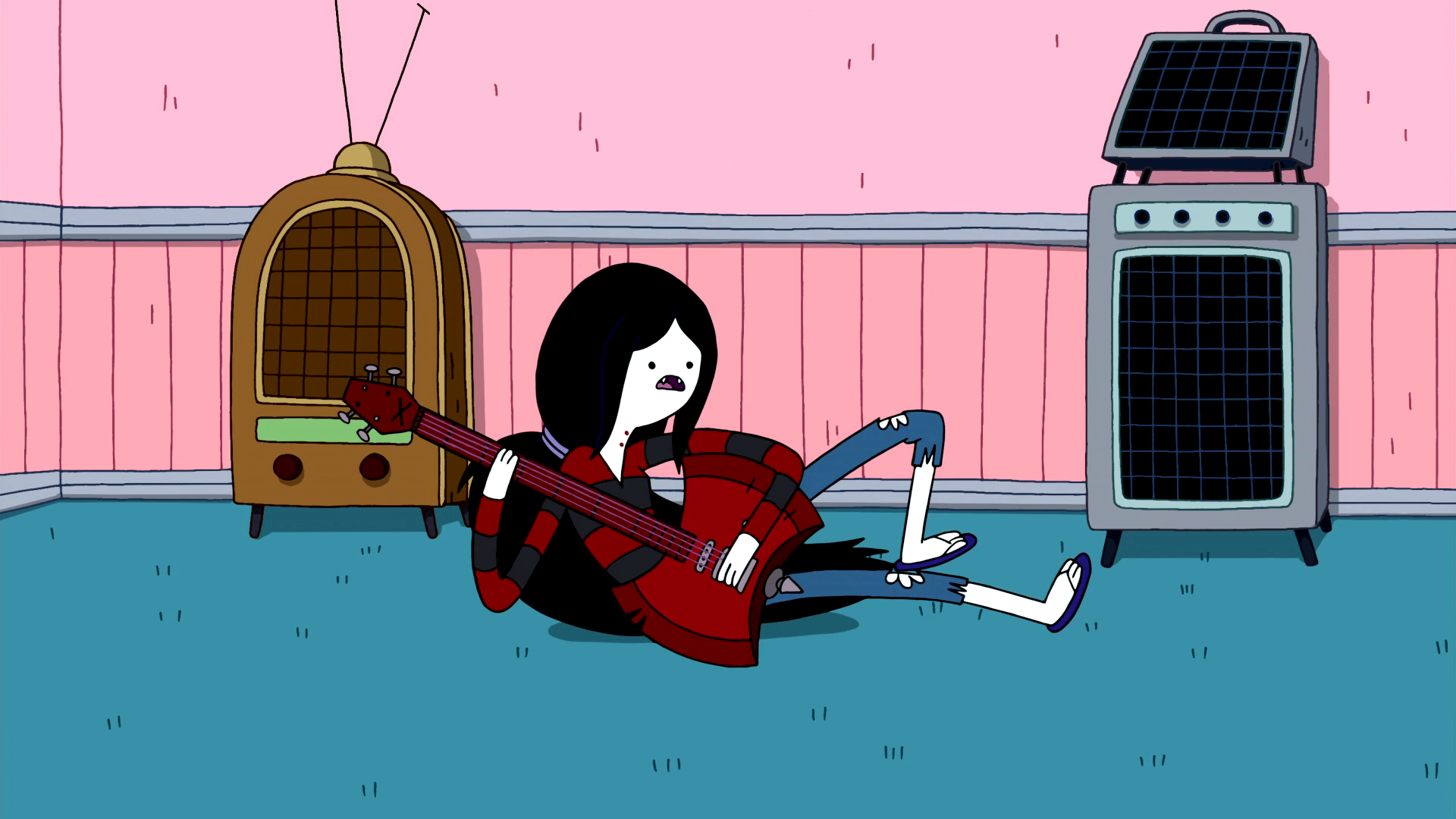 adventure time wallpaper marceline and marshal lee