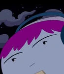 A close up of Mochi's face