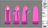 Princess Bubblegum without short, curly hair