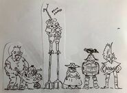 Concept arts by Steve Wolfhard