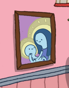 The picture in Marceline's living room