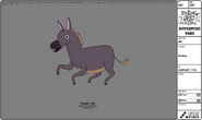 Modelsheet donkey