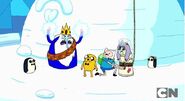 Gunter at Ice King's wedding.