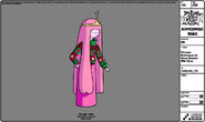 Modelsheet princessbubblegum inxmassweater withrims