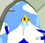 S2e25 ice king peace sign