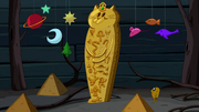 S5e20 Wall cat sarcophagus