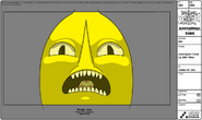 Modelsheet Lemongrab Close up with Rims