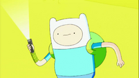 S6e1 Finn with pen light