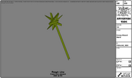 Modelsheet grassywizardwand