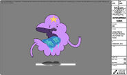 Lumpy Space Princess in "Princess Monster Wife"