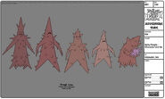 Modelsheet spikypeople characterlineup