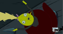 S5 e8 Lemongrab getting the juice squeezed out of him