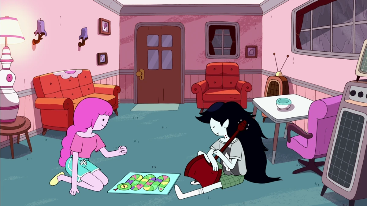 Marceline and Princess Bubblegum Domestic Bliss Adventure Time Wiki