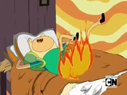 Adventure time - frost and fire full episode 006 0002.jpg (49 KB) Finn's buns being burned by Flame Princess in the final dream
